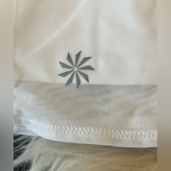 ATHLETA ‘Upbeat’ Mesh Overlay Tennis Skirt Skort - Picture 6 of 15